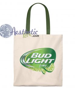Bud Light Lime Beer Vintage Tote Bag