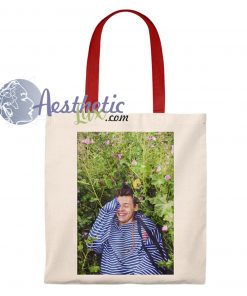 Cute Harry Styles Photoshoot Vintage Tote Bag