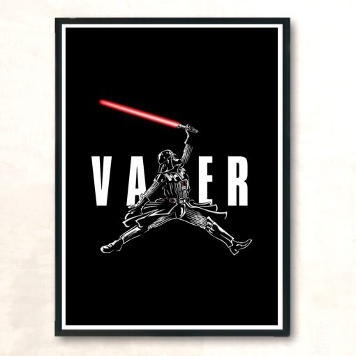 Air Vader Modern Poster Print