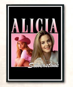 Alicia Silverstone Vintage Wall Poster
