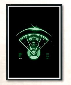 Alien Tracking Modern Poster Print