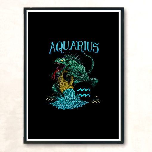 Aquarius Azhmodai 2019 Modern Poster Print