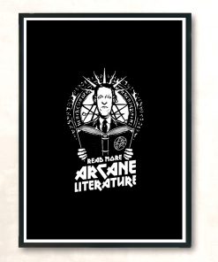 Arcane Literature Modern Poster Print