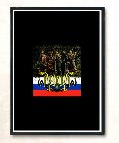 Arkona Slavic Metal Modern Poster Print