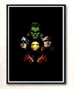 Avengers Rhapsody Modern Poster Print