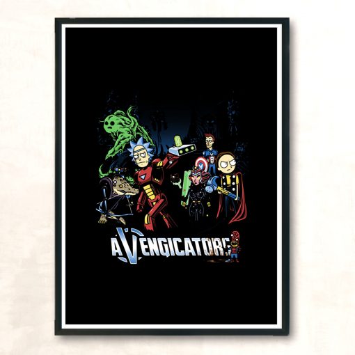 Avengicators Modern Poster Print