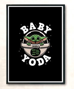 Baby Alien Doo Doo Doo V2 Modern Poster Print
