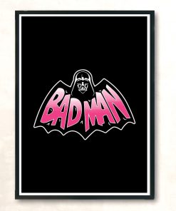 Badman Modern Poster Print