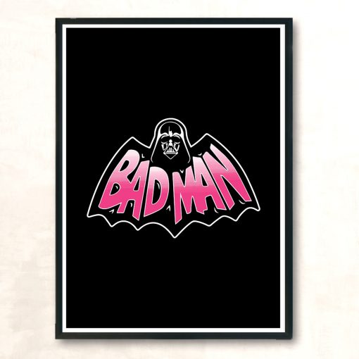 Badman Modern Poster Print