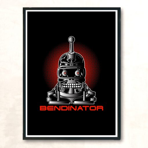 Bendinator Modern Poster Print
