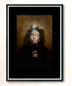 Bob Marley Smoking Huge Wall Poster