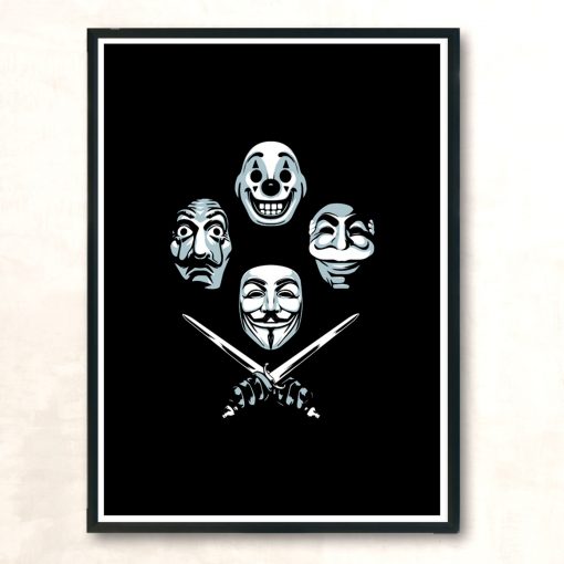 Bohemian Anarchy Modern Poster Print