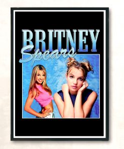Britney Spears 90s Vintage Wall Poster