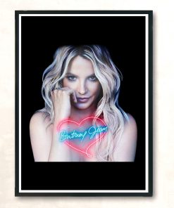 Britney Spears Retro Vintage Wall Poster