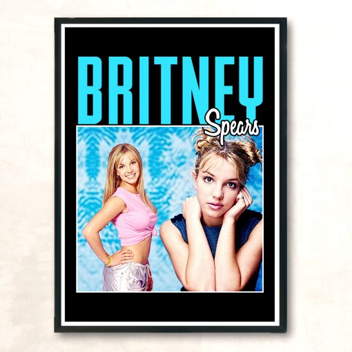Britney Spears Vintage Cool Vintage Wall Poster