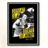 Bruce Lee Defeat Is A State Of Mind Vintage Wall Poster