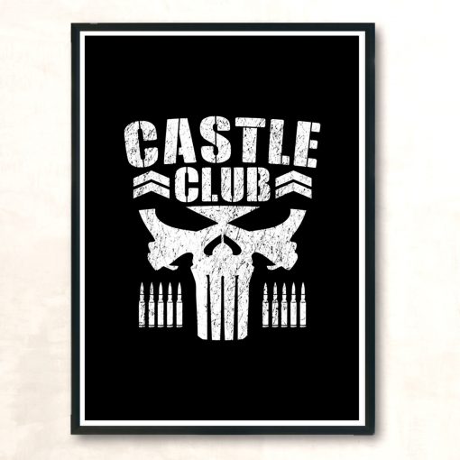 Castle Club Modern Poster Print