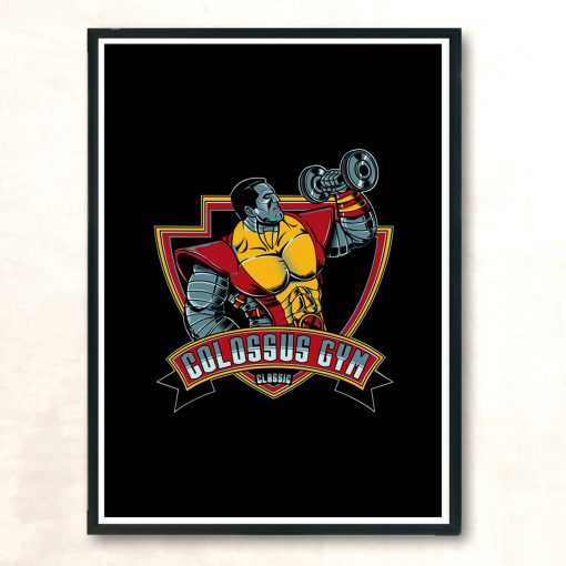 Colossus Gym Classic Modern Poster Print