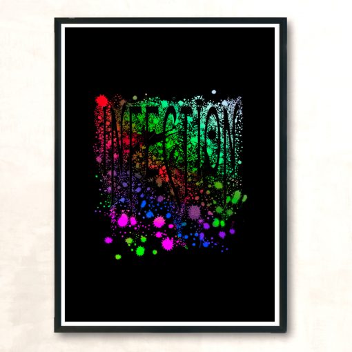 Contagion Modern Poster Print