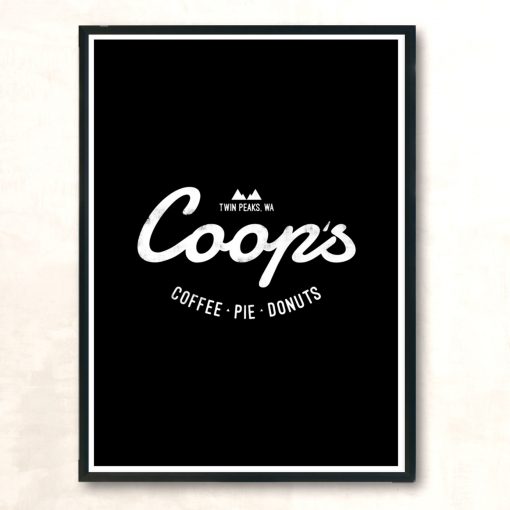 Coops Modern Poster Print