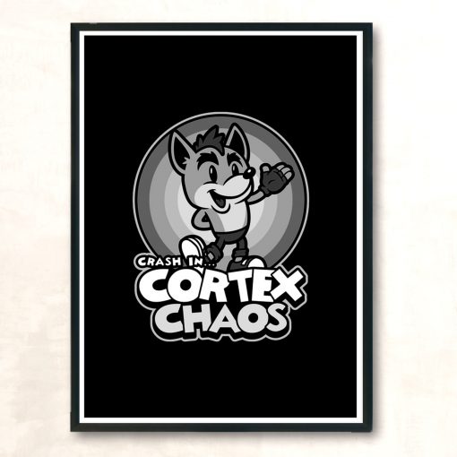 Cortex Chaos Modern Poster Print