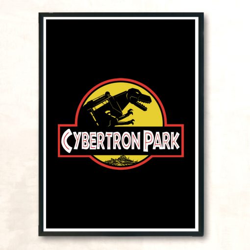 Cybertron Park Modern Poster Print