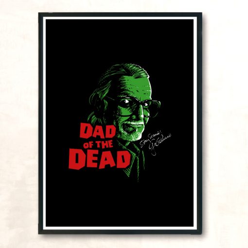 Dad Of The Dead Modern Poster Print