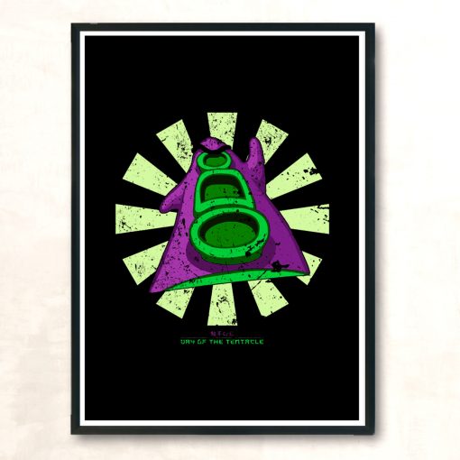Day Of The Tentacle Retro Japanese Modern Poster Print