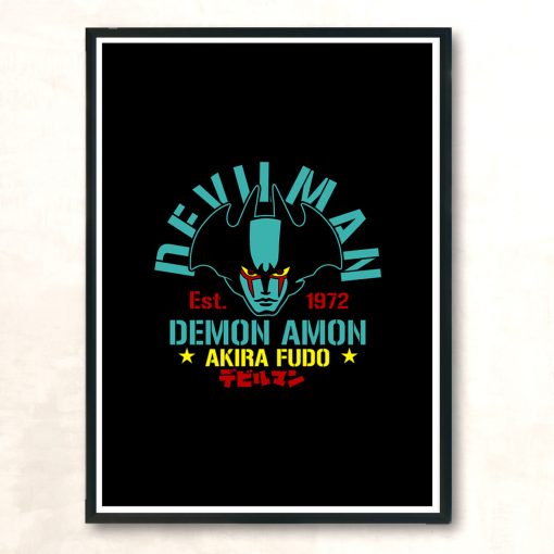 Devilman Modern Poster Print