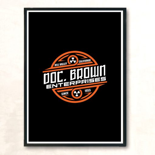 Doc Brown Enterprises Modern Poster Print