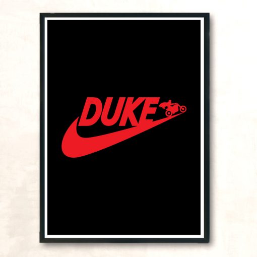 Duke Modern Poster Print