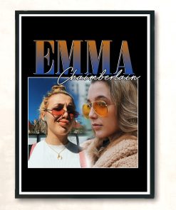 Emma Chamberlain 90s Vintage Wall Poster