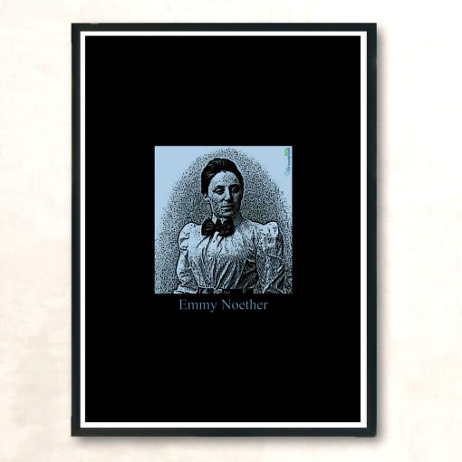 Emmy Noether Modern Poster Print