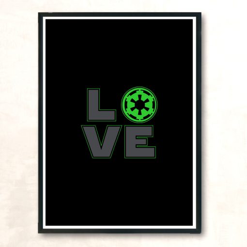 Empire Love Modern Poster Print