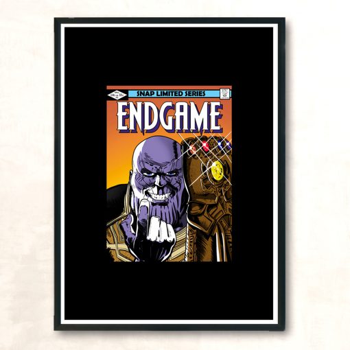 Endgame Modern Poster Print