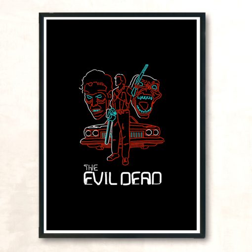 Evil Boomer Modern Poster Print