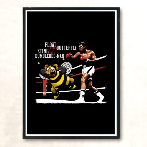 Float And Sting Modern Poster Print
