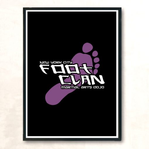Foot Dojo Modern Poster Print