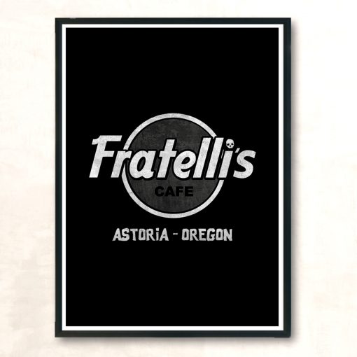 Fratellis Rock Cafe Modern Poster Print
