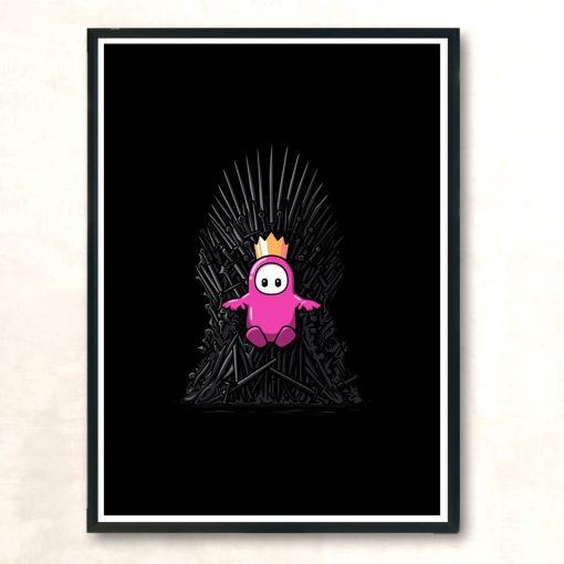 Game Of Crowns Modern Poster Print