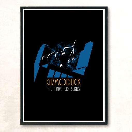 Gizmoduck The Animated Series Modern Poster Print