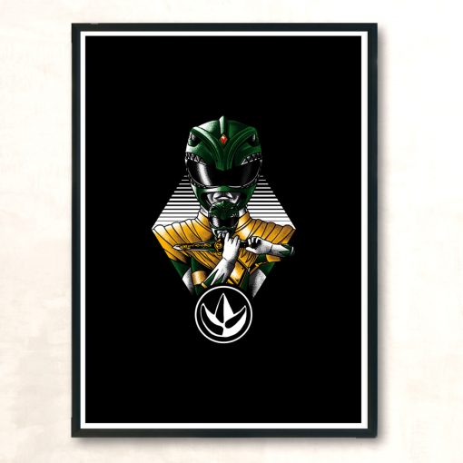 Green Ranger Modern Poster Print