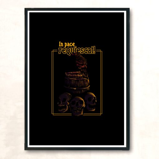In Pace Requiescat Modern Poster Print