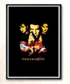 In The Picture 1995 Golden Eye 007 Vintage Wall Poster