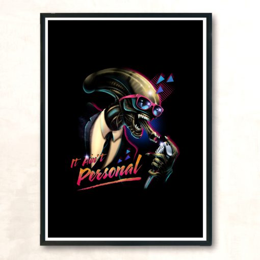 It Aint Personal Modern Poster Print