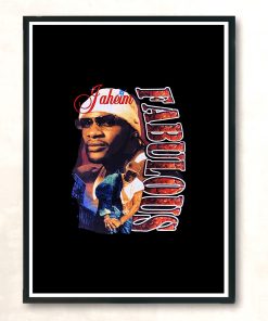 Jaheim Fabulous American Rapper Vintage Wall Poster