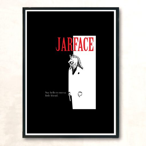 Jarface Modern Poster Print