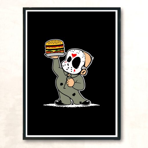 Jasons Burger Modern Poster Print