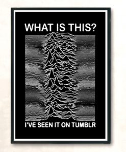 Joy Division Ive Seen On Tumblr Vintage Wall Poster