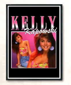 Kelly Kapowski Saved By The Bell Vintage Wall Poster